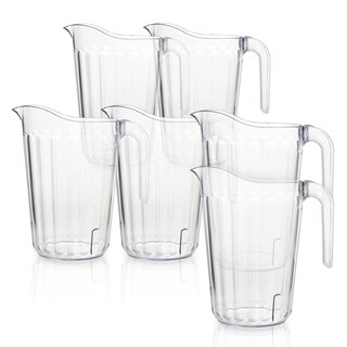 Foto 1 | Jarra De Plástico Arrow Home Products Transparente De 1 8 L Paquete De 6 - Venta Internacional.