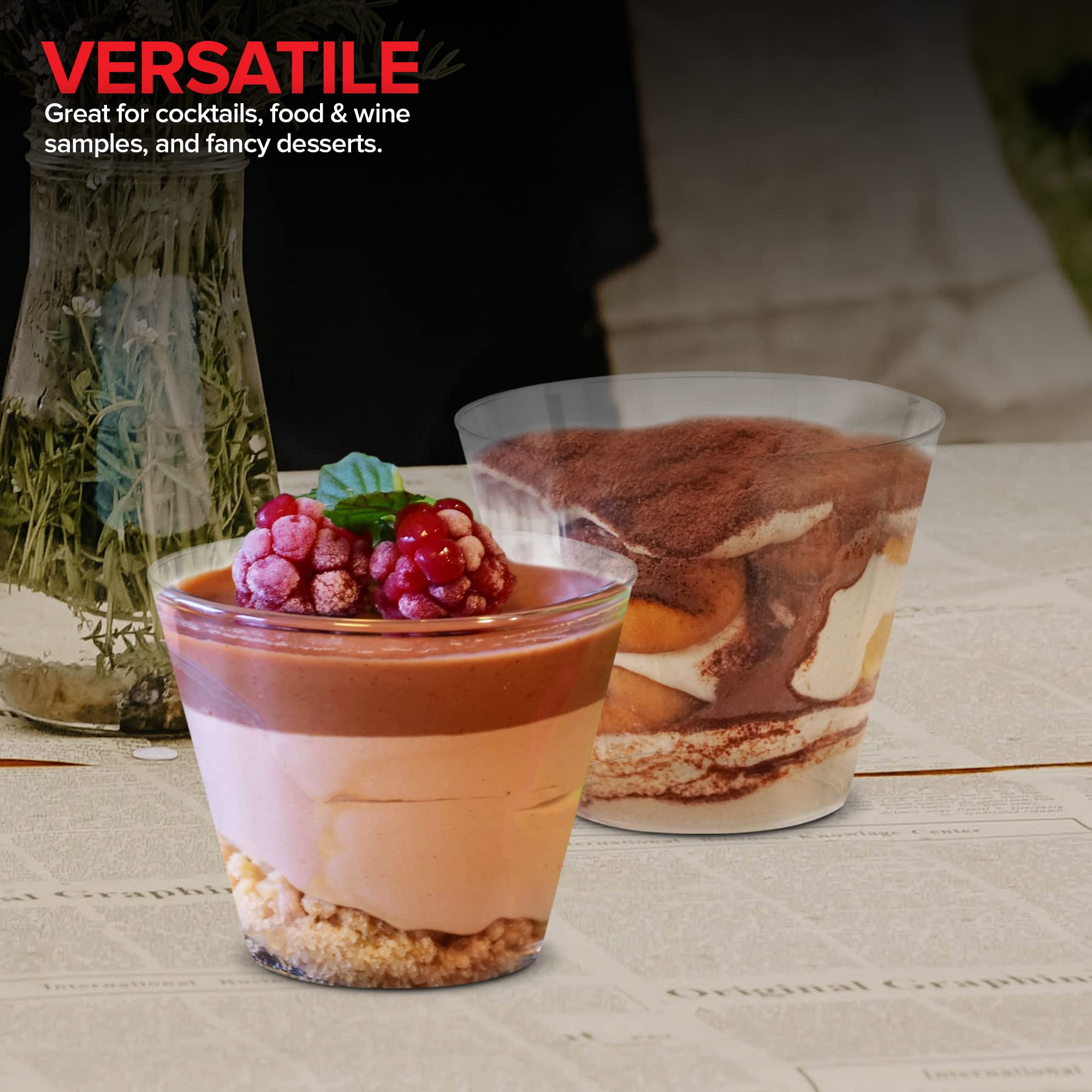 Foto 6 | Vasos De Plástico Desechables Stock Your Home 250 Ml (paquete De 200) - Venta Internacional.