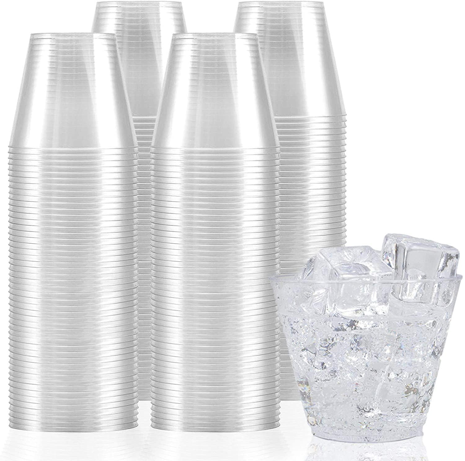 Foto 2 pulgar | Vasos De Plástico Desechables Stock Your Home 250 Ml (paquete De 100) - Venta Internacional.