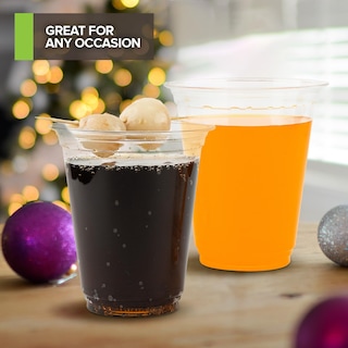 Foto 7 | Vasos Para Bebidas Frías Stock Your Home Transparentes 350 Ml (paquete De 100) Compostables - Venta Internacional.