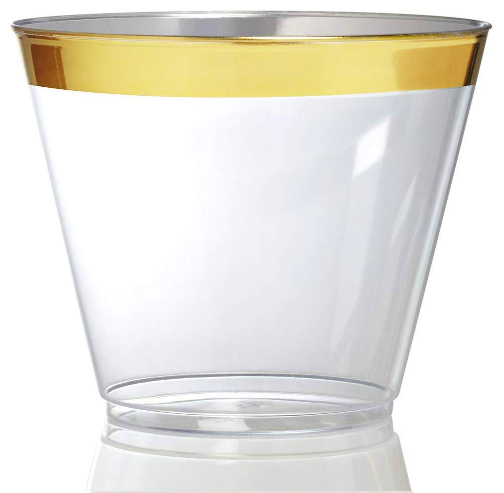 Foto 4 | Vasos De Plástico Desechables Stock Your Home 270 Ml (paquete De 100) - Venta Internacional.