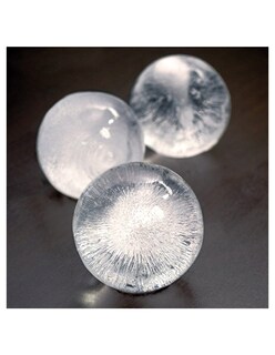 Foto 2 | Set De 4 Moldes De Hielo Individuales 701073 Aleissi En Forma De Esfera Transparente