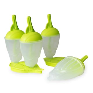 Foto 2 | Moldes para Paletas de Hielo Hiperware HW-MPP-021 Verde Diseño Plantas 4 Unidades