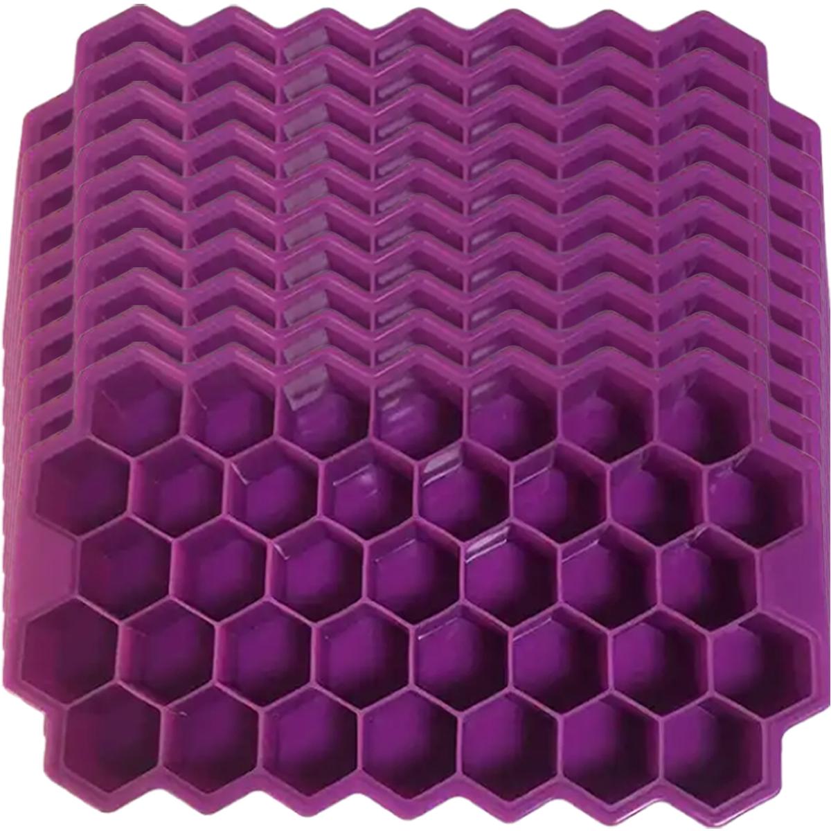 Molde para Hacer Hielos Ventdepot Mxmsv-006 10 Piezas Morado