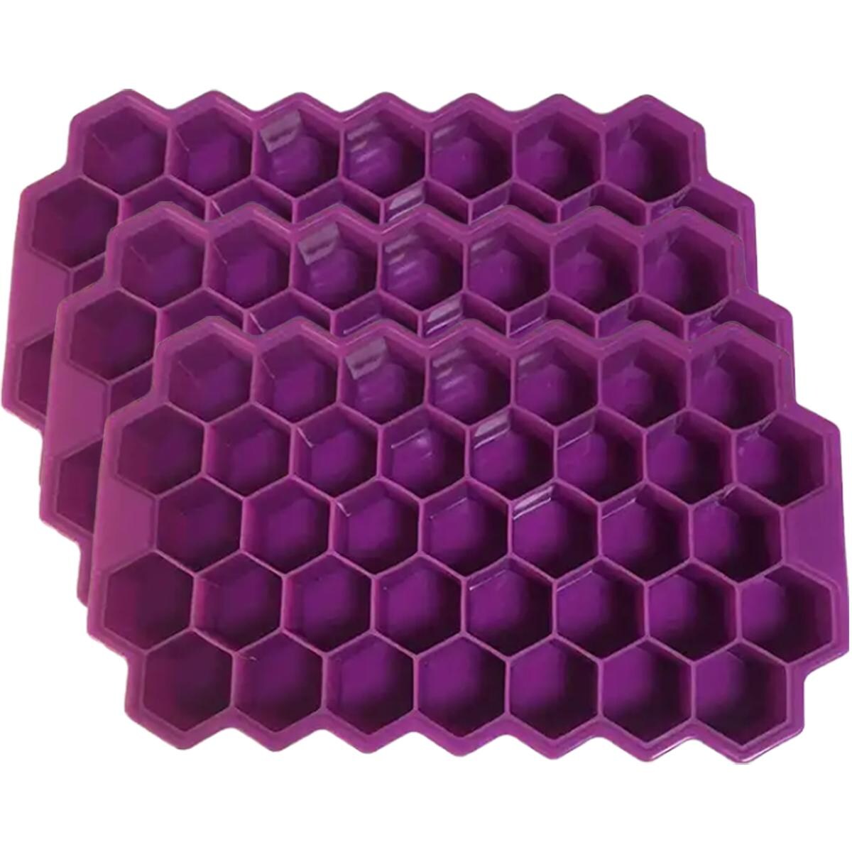 Moldes de Panal para Hielo VentDepot Morados 3 Piezas $512