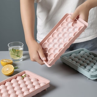 Foto 6 | Cubo De Hielo Bandeja Ecomlab Esferas Circulares Cocteleria Rosa