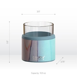 Foto 5 | Vaso De Whisky Asobu Con Aislamiento De Acero Inoxidable, 310 Ml, Color Rosa Aguamarina - Venta Internacional.