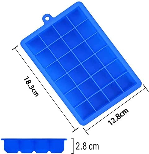 Foto 3 pulgar | Bandeja Para Cubitos De Hielo Jieyou De Silicona Apta Para Alimentos Con Tapa, 3 Bandejas - Venta Internacional.