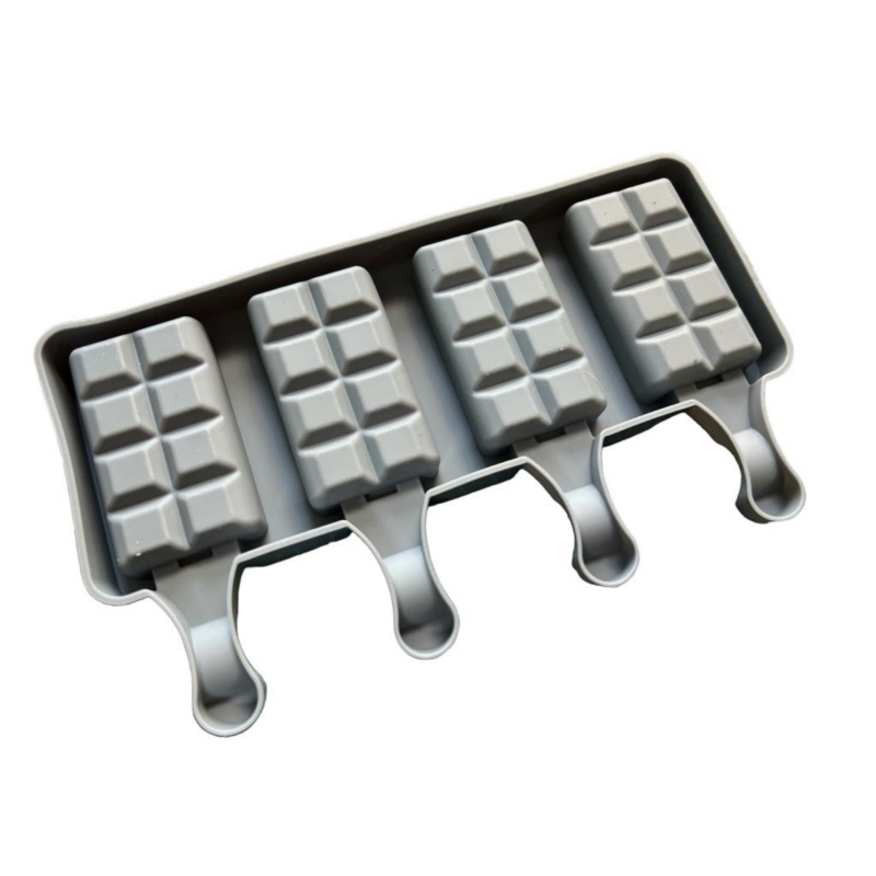 Foto 7 pulgar | Molde para Helado de Silicona 4 Minipalets Gris YD89169 - Venta Internacional