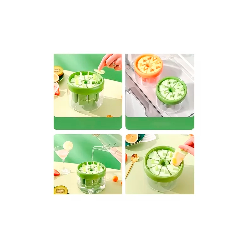 Foto 5 pulgar | Molde Verde para Helados-Venta Internacional