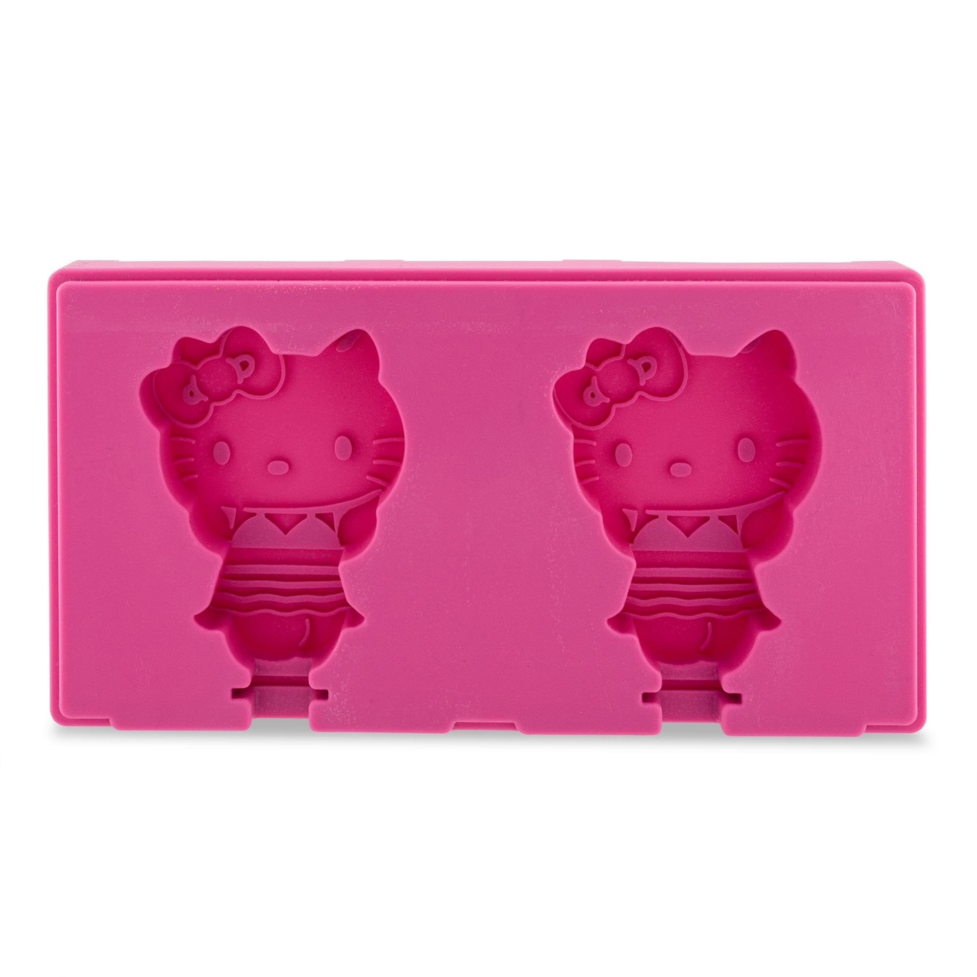 Foto 4 pulgar | Molde para Helados Sanrio Hello Kitty de Silicona con Palitos de Plástico - Venta Internacional