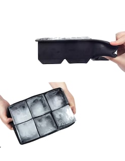 Foto 4 | Moldes para Hielos con Embudo + Termo de Agua Güish