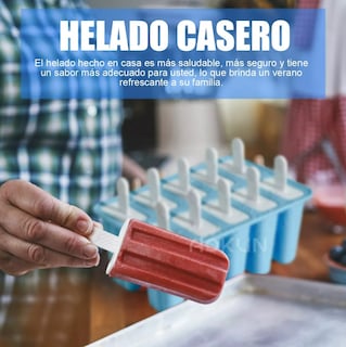 Foto 4 | Molde Xtellar para 10 Paletas Heladas