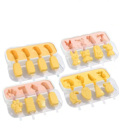 Foto 3 pulgar | 16 Moldes De Silicon Paletas +  Termo Güish Gratis