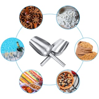 Foto 4 | Cuchara para Hielo de Acero Inoxidable 6 Piezas- Venta Internacional