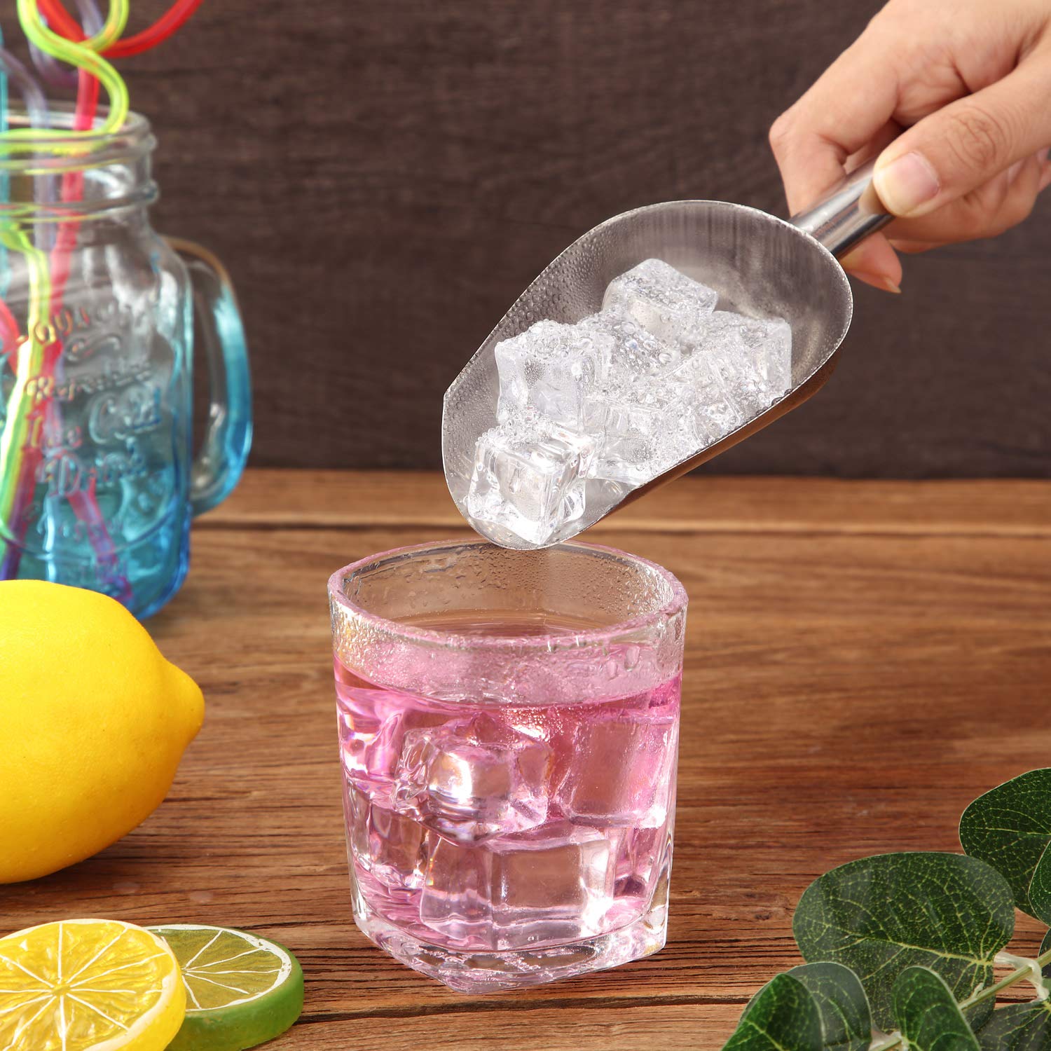 Foto 8 pulgar | Cuchara para Hielo de Acero Inoxidable 6 Piezas- Venta Internacional