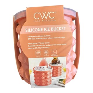 Foto 4 | Cubitera Para Cocinar Con Silicona De Color Melocotón Pequeña Con Pinza - Venta Internacional.