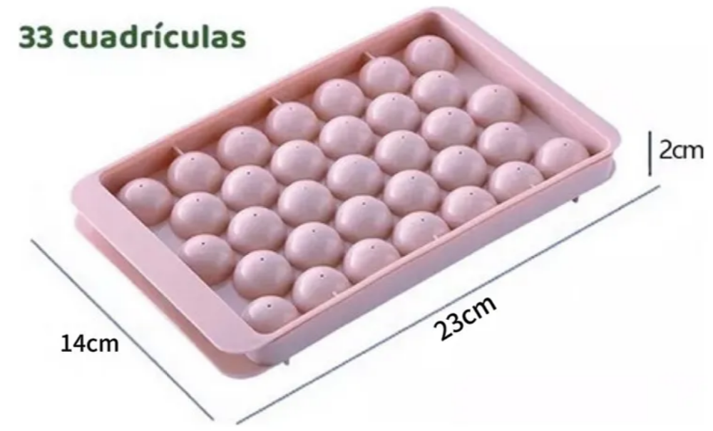 Foto 3 pulgar | Xtellar Set De 4 Moldes 3d Para Hielo  Forma Esférica  Material Libre De Bpa