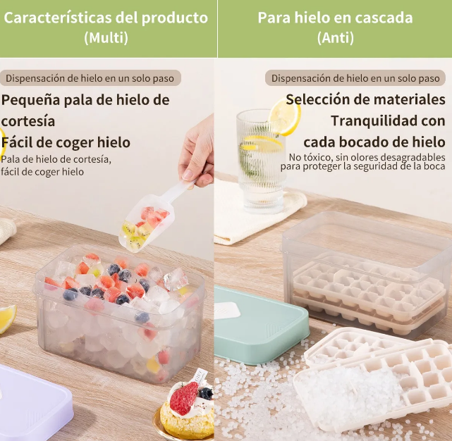 Foto 4 pulgar | Molde para Hielos Xtellar