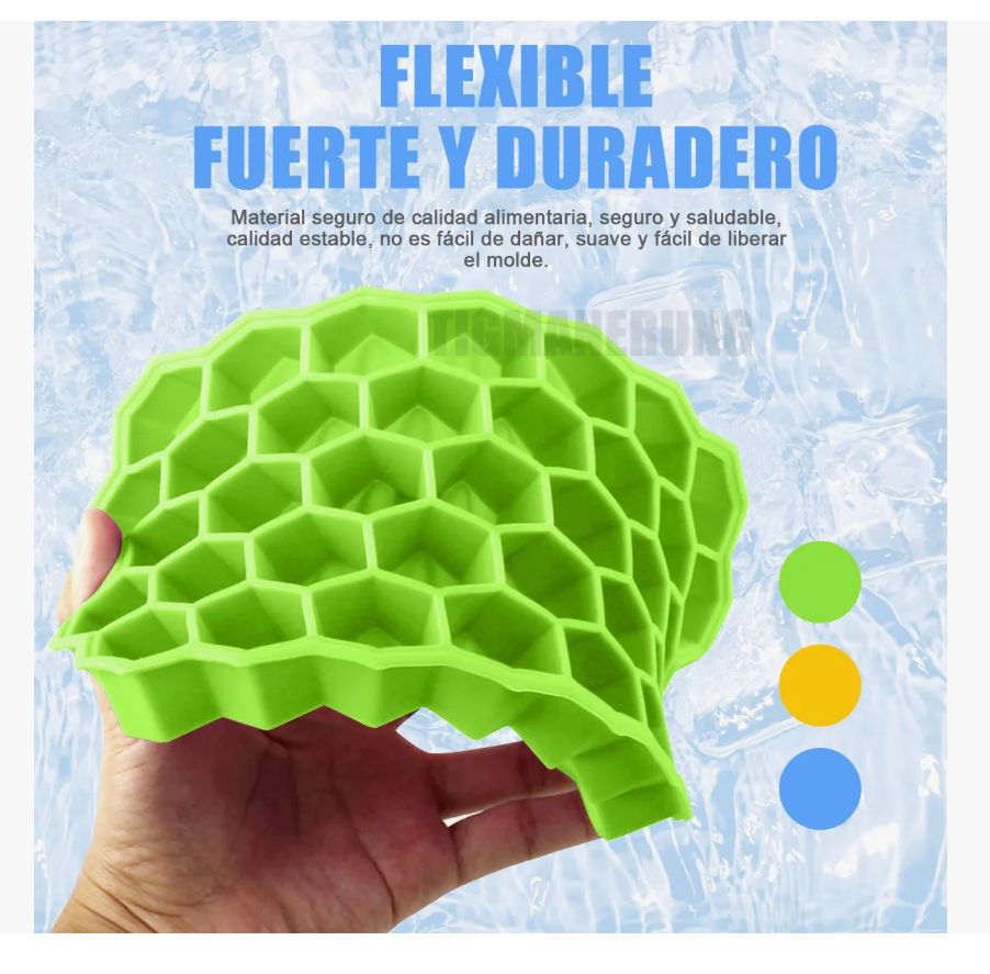 Foto 3 pulgar | Bandejasxtellar De Cubitos Hielo  Molde De Hielo Con Tapa  3 Piezas