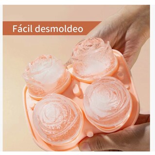 Foto 2 | Bandeja para Hielo Xtellar Flor Rosa 2 Piezas