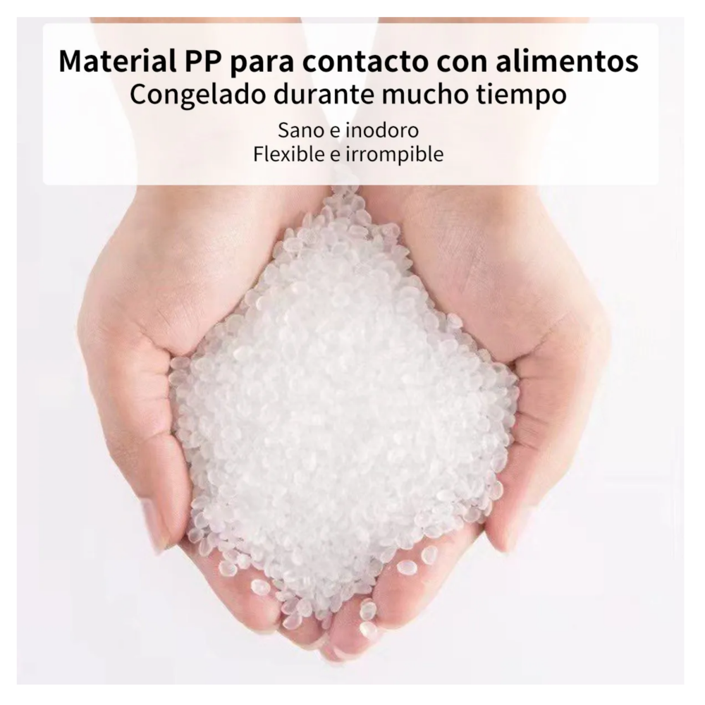 Foto 5 pulgar | Molde para Hielos Belug con Tapa 3 Piezas