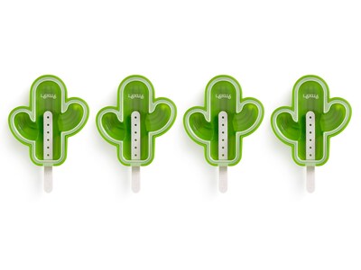 Foto 2 | 4 Moldes De Cactus Para Paletas De Hielo Lekue