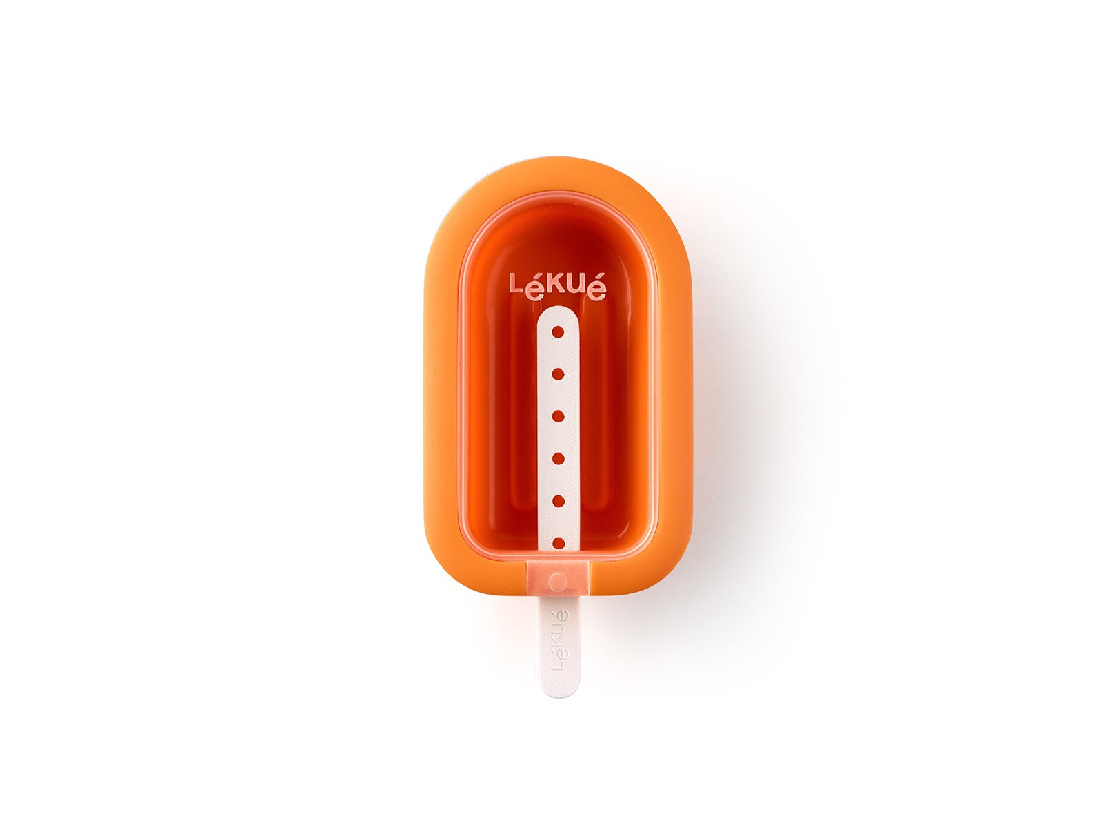 Foto 2 pulgar | Molde Paleta Silicona Platino Naranja Lékué