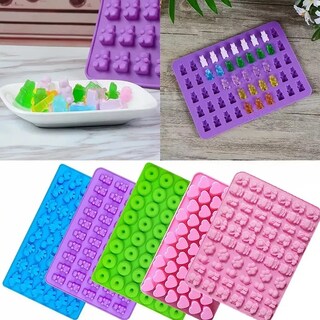 Foto 2 | ''5pz Moldes Silicona Bandejas Para Cubitos De Hielo ''