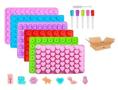 Foto 1 | ''5pz Moldes Silicona Bandejas Para Cubitos De Hielo ''