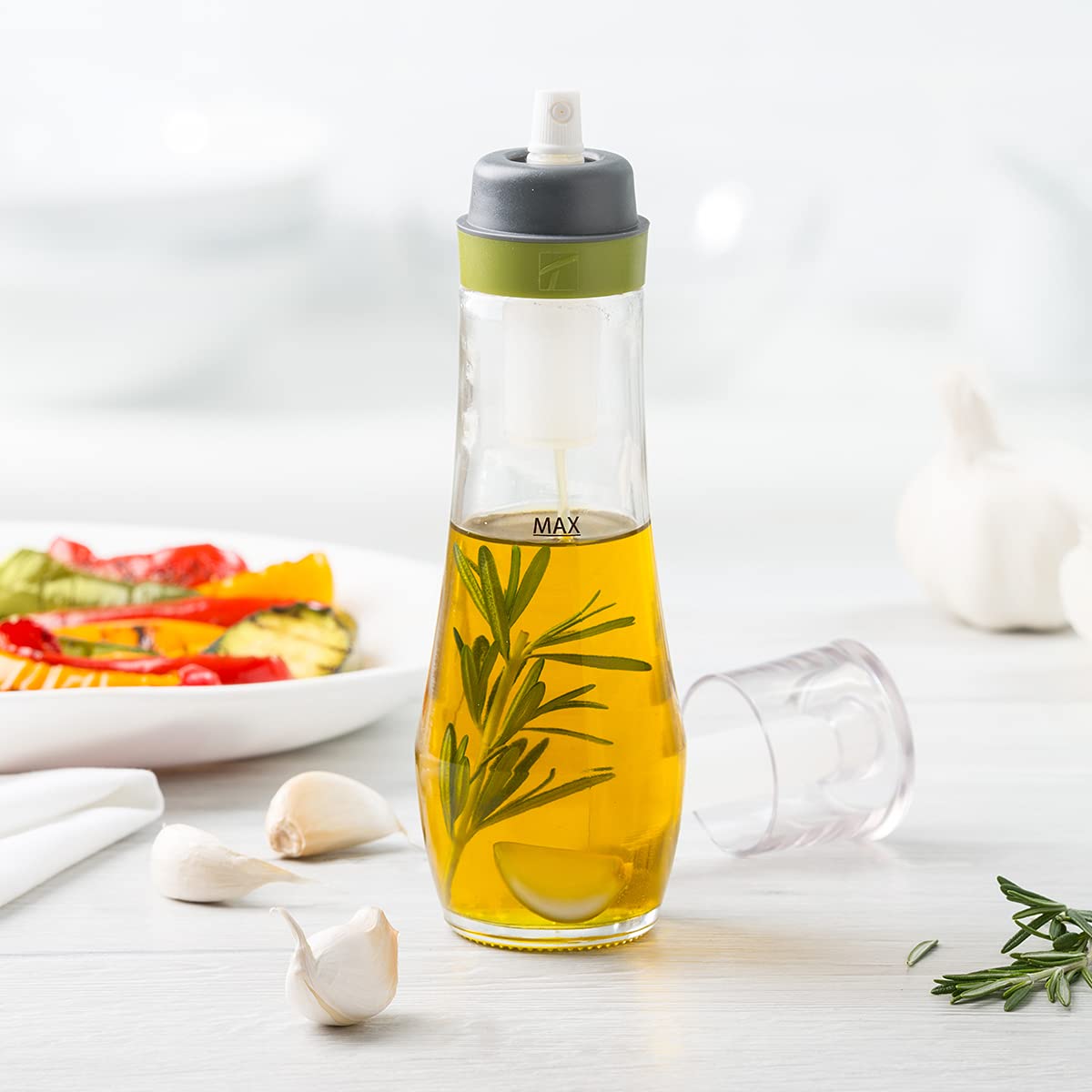 Foto 4 pulgar | Botella De Aerosol De Aceite Trudeau Glass, Filtro Sin Tapones, 300 Ml - Venta Internacional.