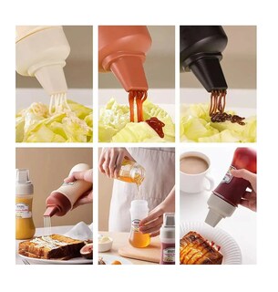 Foto 3 | 3 Botellas Dispensadoras Catsup Salsa Mayonesa Crema 12 Oz