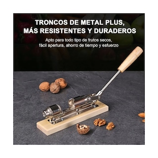 Foto 4 | Cascanueces Acero Para Quebrador Y Pelador De Nueces 6 Pzs Eo Safe Imports Esi-20354 Plata