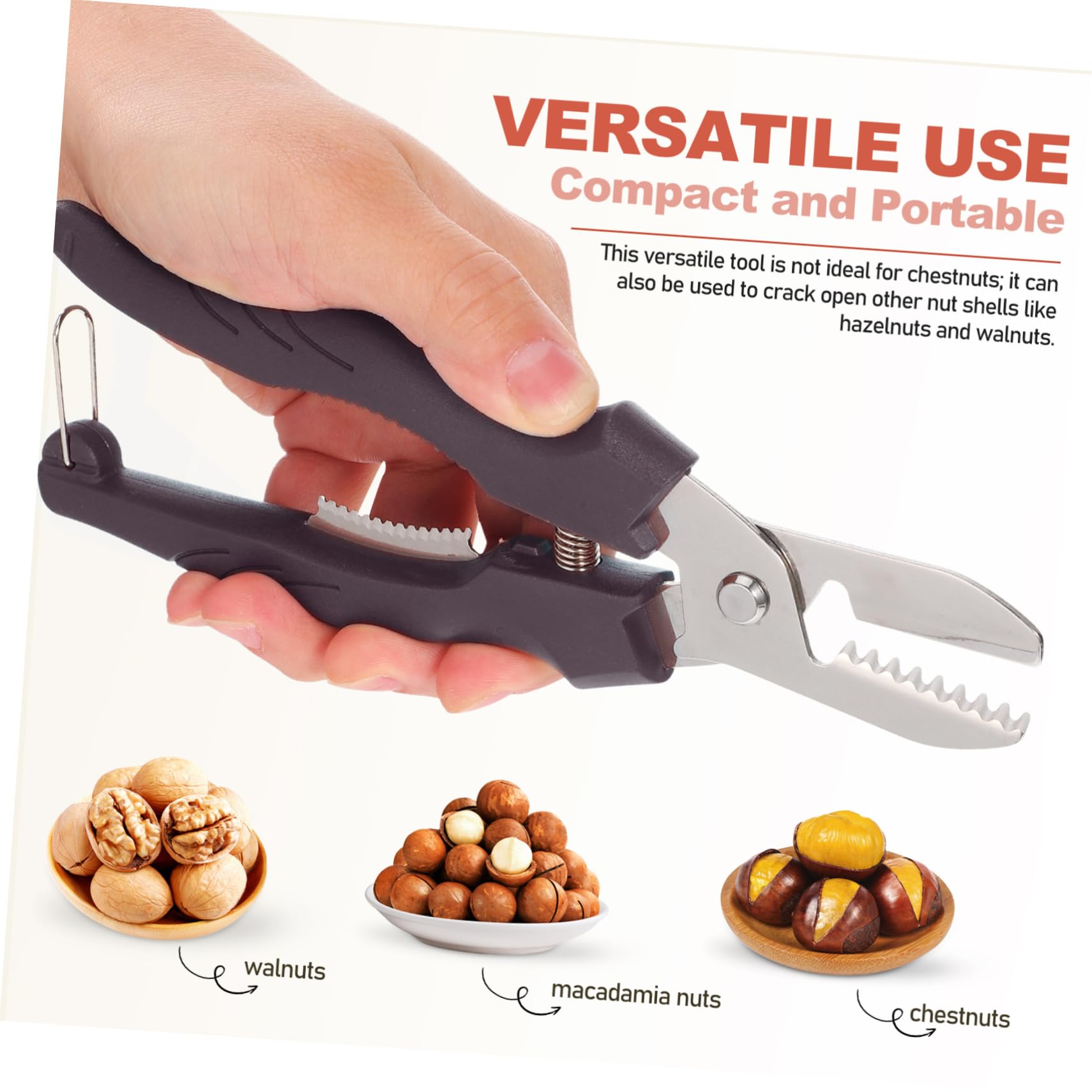 Foto 8 pulgar | Cortadora De Castañas Stobaza  Tijeras Para Castañas  Herramienta Para Romper Nueces - Venta Internacional.