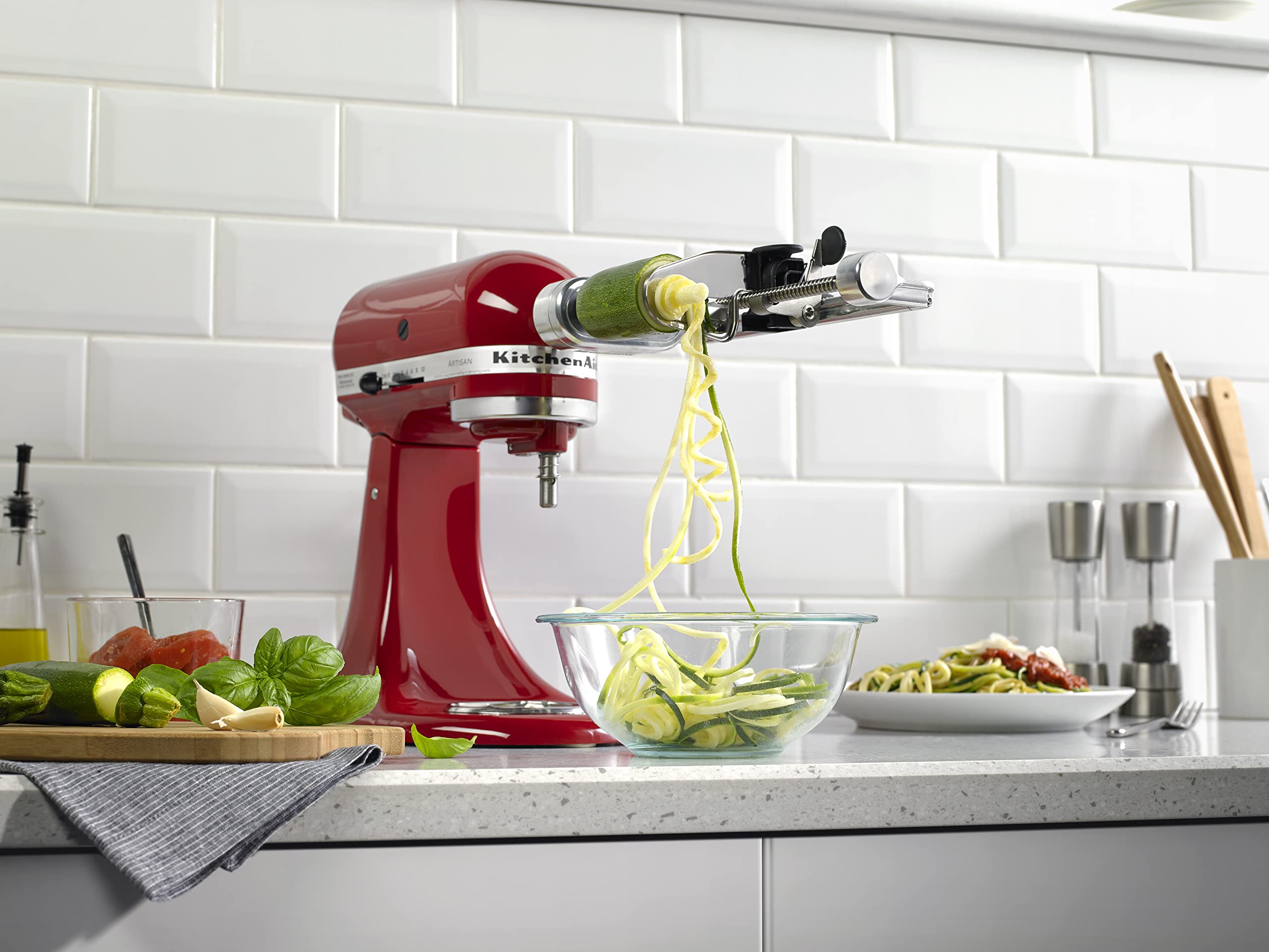 Foto 6 pulgar | Peladora en Espiral KitchenAid Spiralizer Plus Silver - Venta Internacional