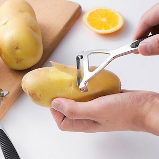Foto 5 | Juego De Utensilios De Cocina Huoguo Pelador De Patatas Y Frutas De Cocina Dos En Uno - Venta Internacional.
