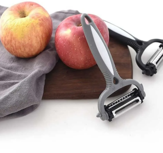 Foto 4 pulgar | Xtellar Pelador Rallador Rebanador 3-en-1  Insustituible Para Cocina Profesional