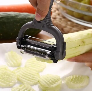 Foto 4 | Xtellar Pelador Rallador Rebanador 3-en-1 Insustituible Para Cocina Profesional