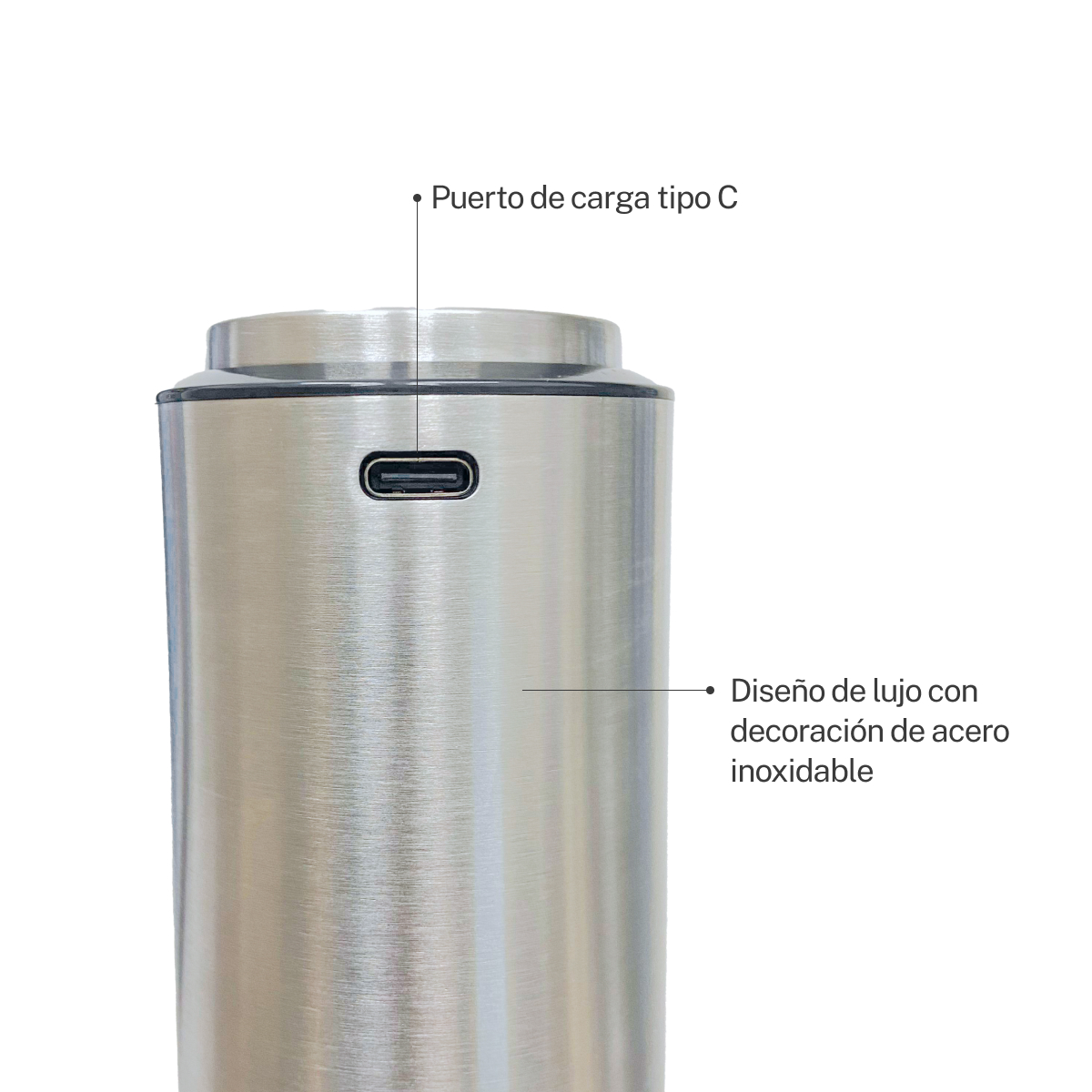 Foto 5 pulgar | Molinillo De Pimienta Eléctrico Recargable  Scp-100 Smart-tek