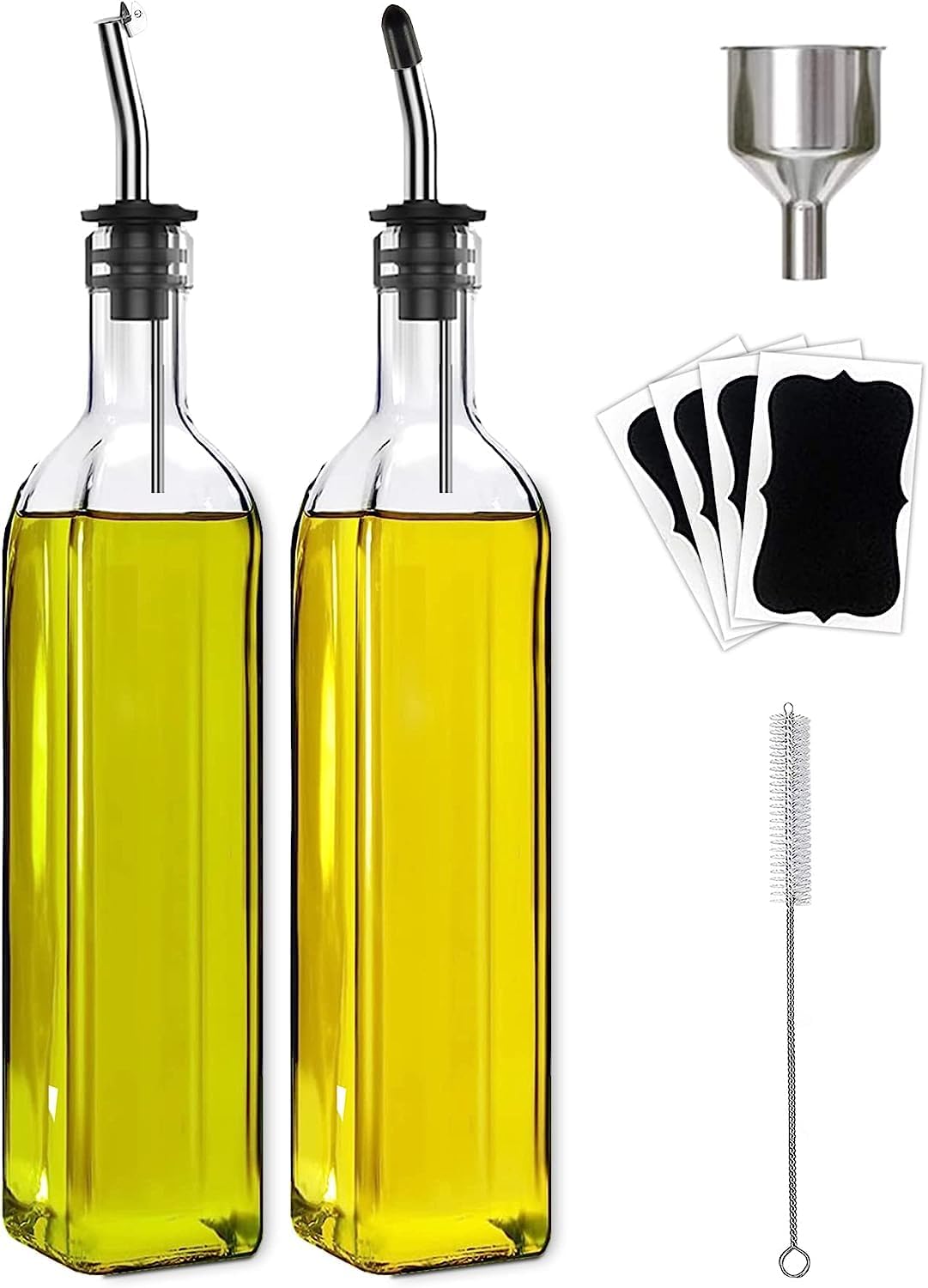 Foto 2 pulgar | Botella Dispensadora de Aceite Leaflai Glass 500 Ml - Venta Internacional