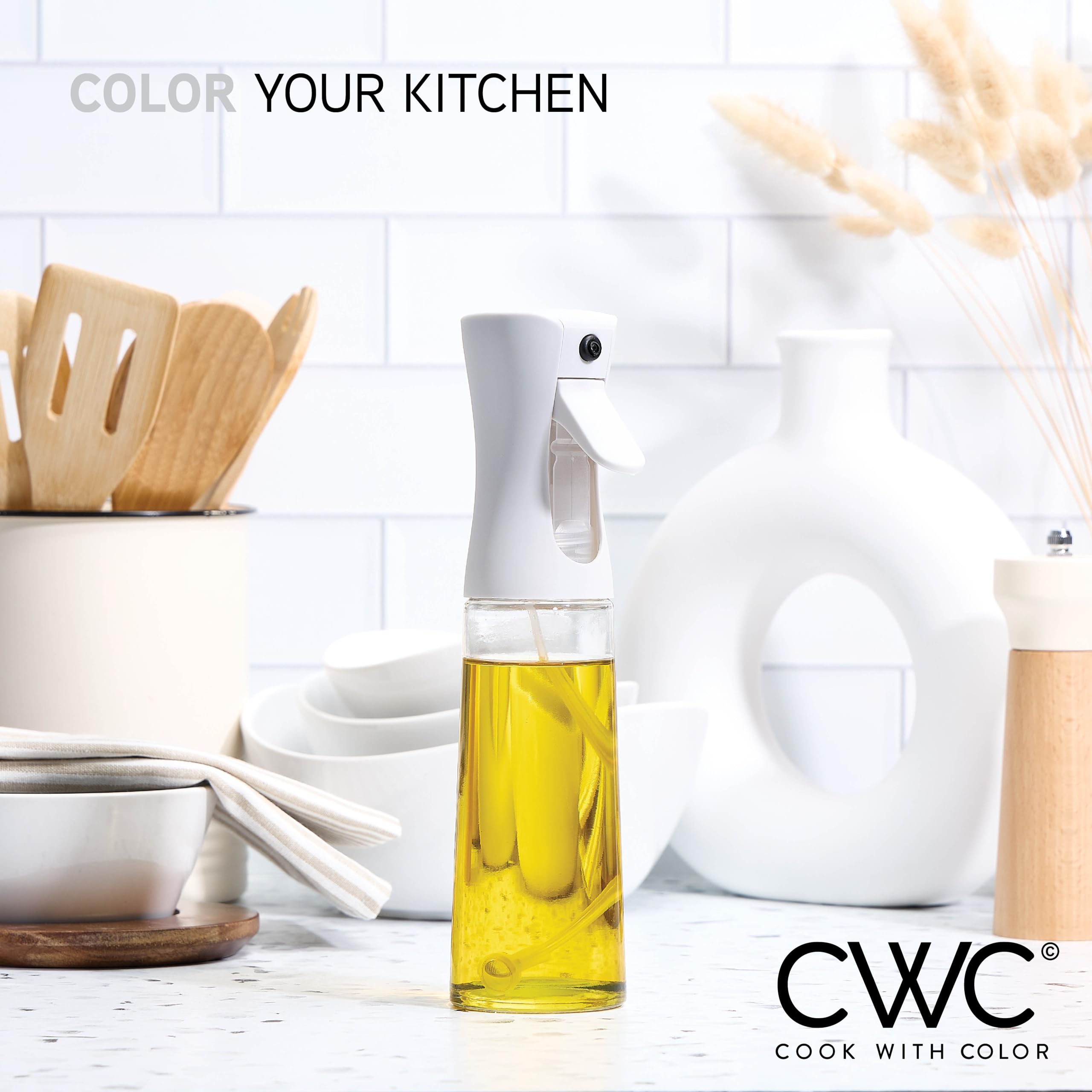 Foto 3 | Pulverizador De Aceite Cook With Color Glass Para Cocinar, Barbacoas O Ensaladas - Venta Internacional.