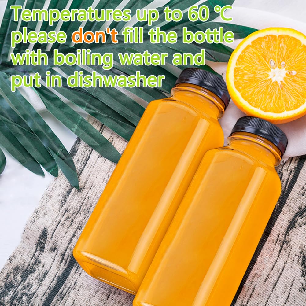 Foto 5 pulgar | Botellas De Zumo Leaflai, 12 Unidades, 350 Ml, Reutilizables Con Tapas A Prueba De Manipulaciones - Venta Internacional.
