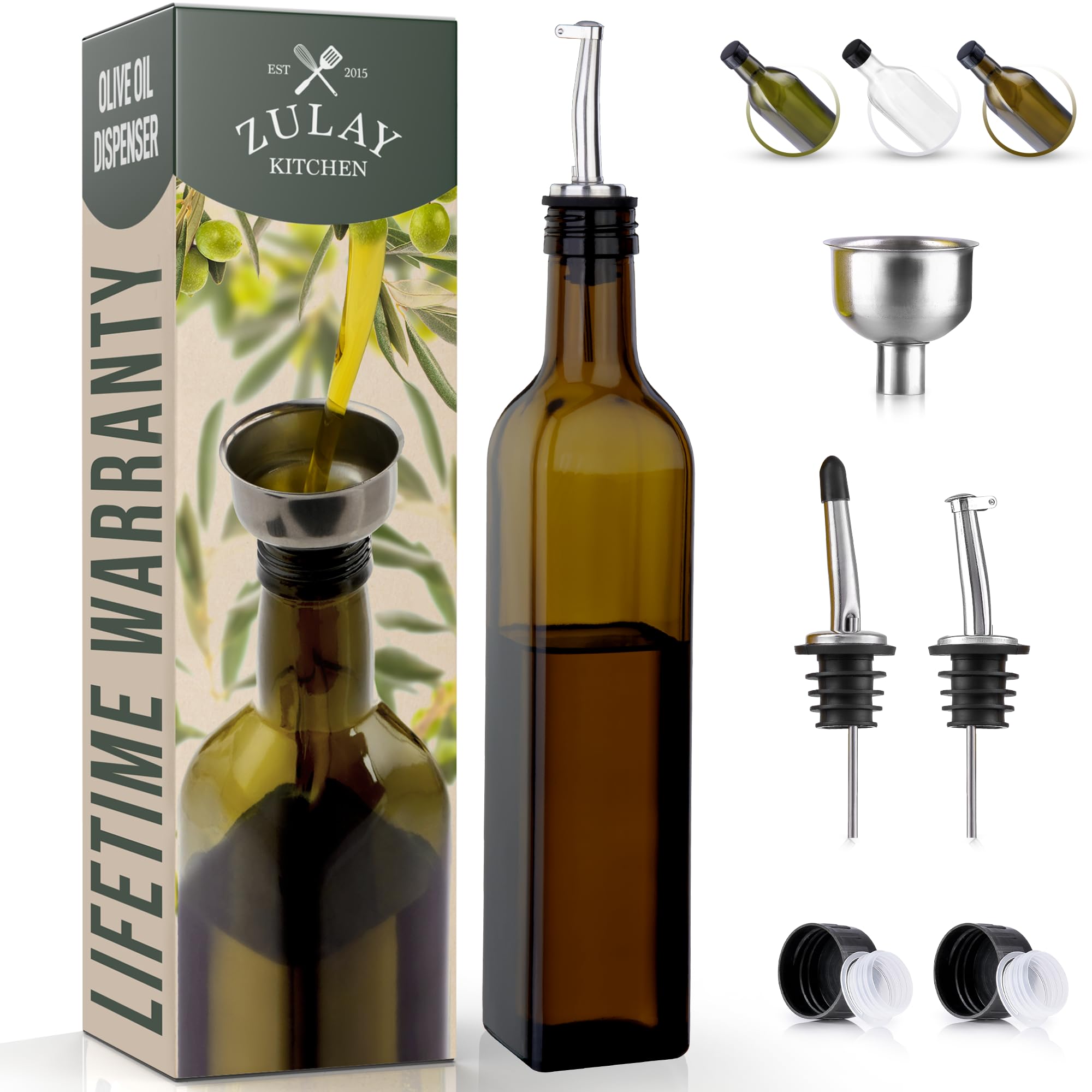 Foto 1 | Botella Dispensadora de Aceite Zulay Kitchen 500 ml - Venta Internacional