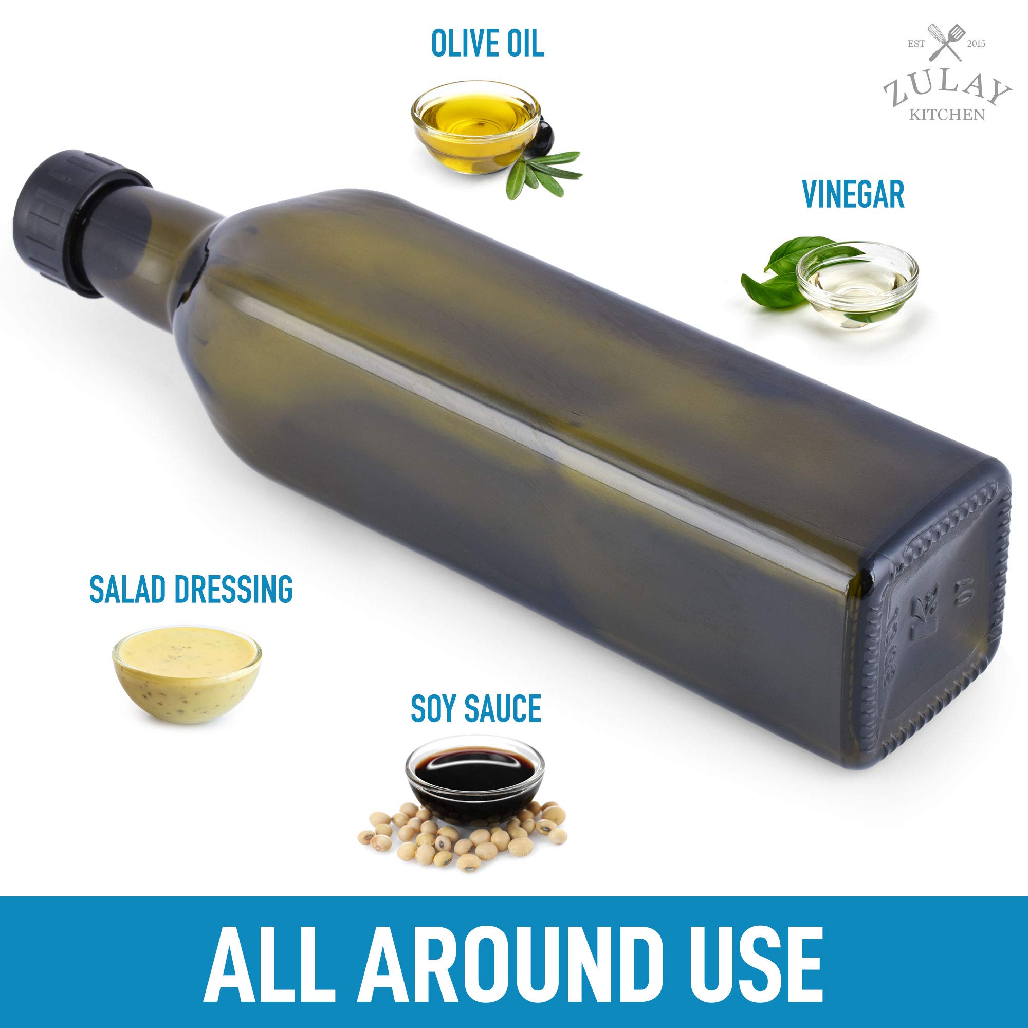 Foto 7 pulgar | Botella Dispensadora de Aceite Zulay Kitchen 500 ml - Venta Internacional