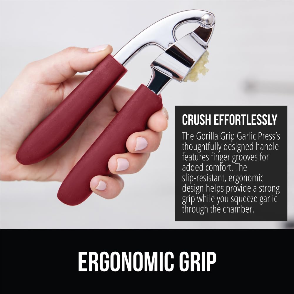 Foto 4 pulgar | Juego De Prensa De Ajo Gorilla Grip, Picadora Pesada Con Pelador - Venta Internacional.