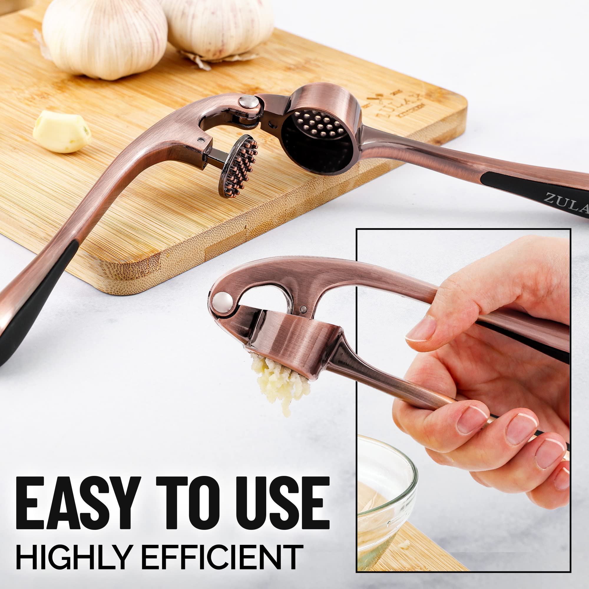 Foto 5 pulgar | Exprimidor De Ajo Zulay Kitchen Premium, Duradero, Con Mango Suave - Venta Internacional.