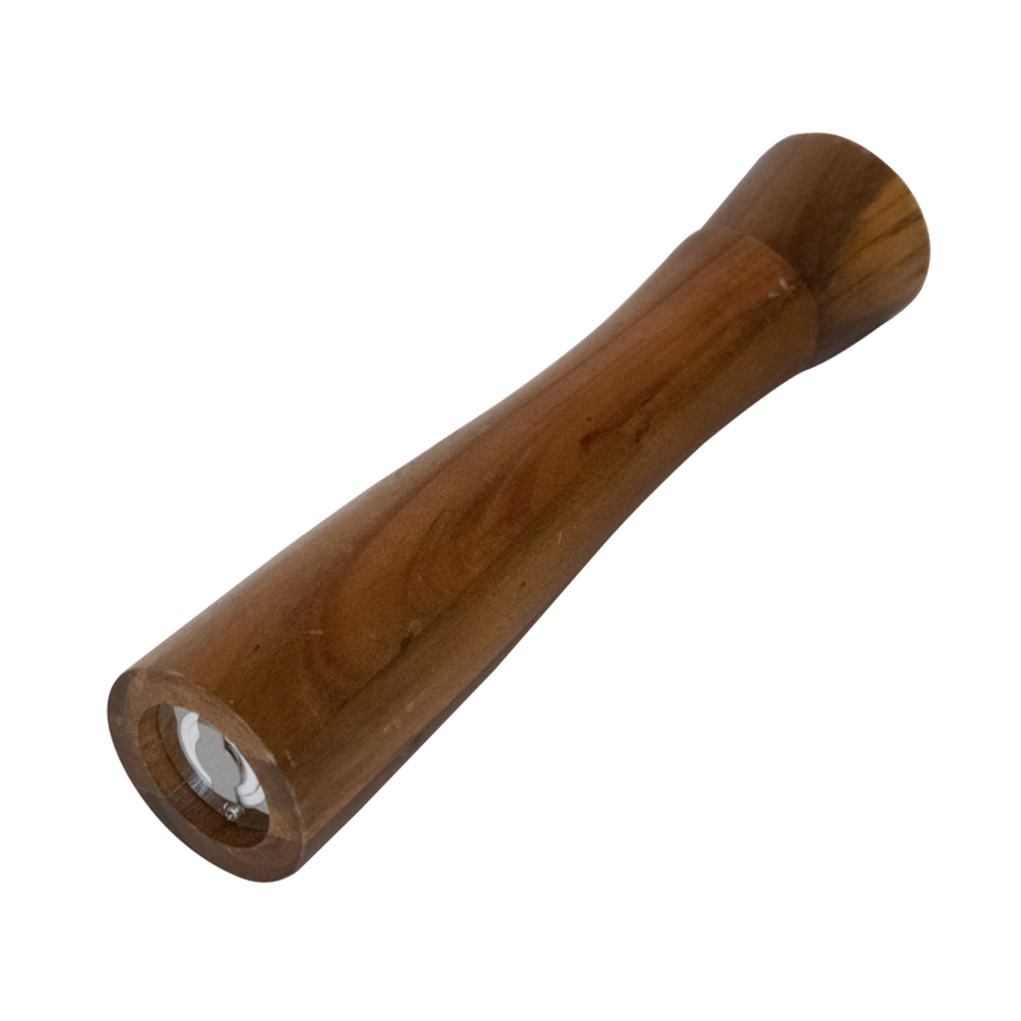 Foto 3 pulgar | Juego Salero Y Pimietero Madera Acacia Molino Metalico 27 Cm