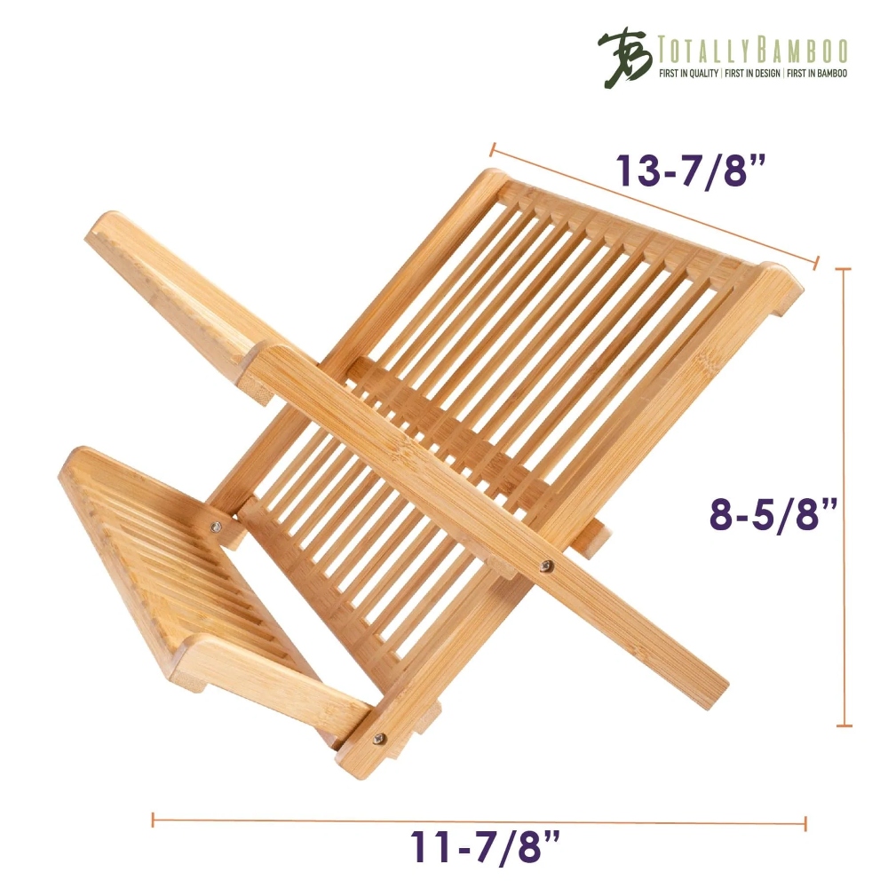 Foto 4 pulgar | Escurridor De Trastos  Compacto Totally Bamboo