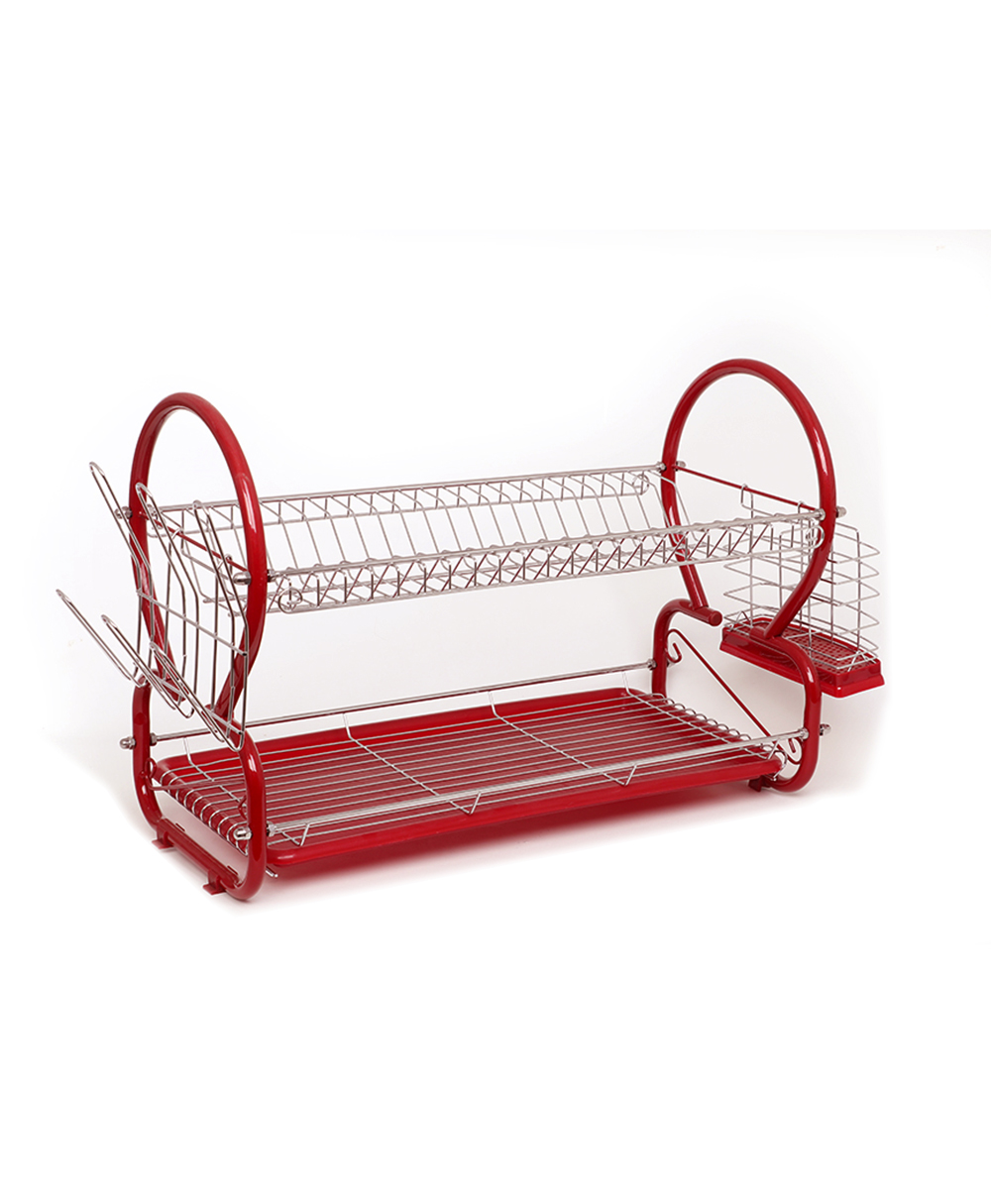 Foto 1 | Escurridor Royal Haus RH-13661R Rojo 2 Niveles