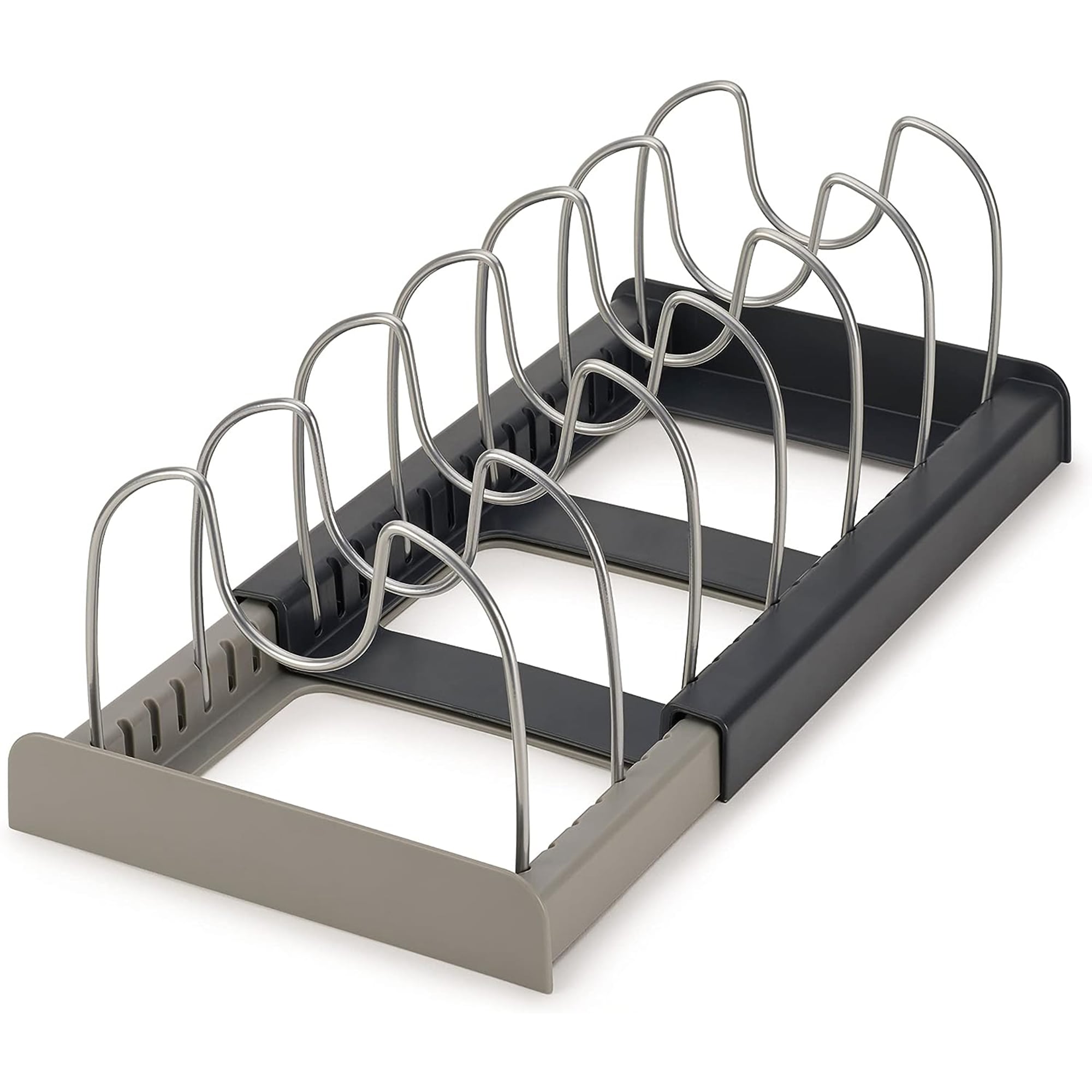 Organizador Escurridor Retráctil de Plastico y Metal Aquila Gris $379